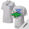 Fort Myers East Rotary - Women's PosiCharge ® RacerMesh ® V Neck Tee Thumbnail