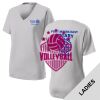 Fort Myers East Rotary - Women's PosiCharge ® RacerMesh ® V Neck Tee Thumbnail