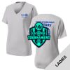 Fort Myers East Rotary - Women's PosiCharge ® RacerMesh ® V Neck Tee Thumbnail