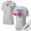 Fort Myers East Rotary - Women's PosiCharge ® RacerMesh ® V Neck Tee Thumbnail