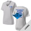 Fort Myers East Rotary - Women's PosiCharge ® RacerMesh ® V Neck Tee Thumbnail