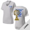 Fort Myers East Rotary - Women's PosiCharge ® RacerMesh ® V Neck Tee Thumbnail