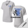 Fort Myers East Rotary - Women's PosiCharge ® RacerMesh ® V Neck Tee Thumbnail