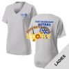 Fort Myers East Rotary - Women's PosiCharge ® RacerMesh ® V Neck Tee Thumbnail