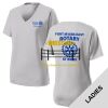 Fort Myers East Rotary - Women's PosiCharge ® RacerMesh ® V Neck Tee Thumbnail