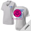 Fort Myers East Rotary - Women's PosiCharge ® RacerMesh ® V Neck Tee Thumbnail