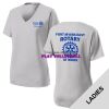 Fort Myers East Rotary - Women's PosiCharge ® RacerMesh ® V Neck Tee Thumbnail