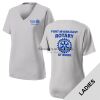 Fort Myers East Rotary - Women's PosiCharge ® RacerMesh ® V Neck Tee Thumbnail