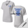 Fort Myers East Rotary - Women's PosiCharge ® RacerMesh ® V Neck Tee Thumbnail