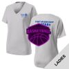 Fort Myers East Rotary - Women's PosiCharge ® RacerMesh ® V Neck Tee Thumbnail