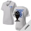 Fort Myers East Rotary - Women's PosiCharge ® RacerMesh ® V Neck Tee Thumbnail