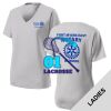 Fort Myers East Rotary - Women's PosiCharge ® RacerMesh ® V Neck Tee Thumbnail