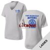 Fort Myers East Rotary - Women's PosiCharge ® RacerMesh ® V Neck Tee Thumbnail