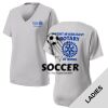 Fort Myers East Rotary - Women's PosiCharge ® RacerMesh ® V Neck Tee Thumbnail