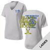 Fort Myers East Rotary - Women's PosiCharge ® RacerMesh ® V Neck Tee Thumbnail