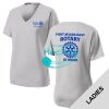Fort Myers East Rotary - Women's PosiCharge ® RacerMesh ® V Neck Tee Thumbnail