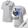 Fort Myers East Rotary - Women's PosiCharge ® RacerMesh ® V Neck Tee Thumbnail