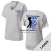 Fort Myers East Rotary - Women's PosiCharge ® RacerMesh ® V Neck Tee Thumbnail