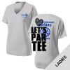 Fort Myers East Rotary - Women's PosiCharge ® RacerMesh ® V Neck Tee Thumbnail