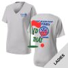 Fort Myers East Rotary - Women's PosiCharge ® RacerMesh ® V Neck Tee Thumbnail