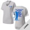 Fort Myers East Rotary - Women's PosiCharge ® RacerMesh ® V Neck Tee Thumbnail