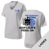 Fort Myers East Rotary - Women's PosiCharge ® RacerMesh ® V Neck Tee Thumbnail