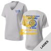 Fort Myers East Rotary - Women's PosiCharge ® RacerMesh ® V Neck Tee Thumbnail