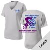 Fort Myers East Rotary - Women's PosiCharge ® RacerMesh ® V Neck Tee Thumbnail