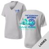 Fort Myers East Rotary - Women's PosiCharge ® RacerMesh ® V Neck Tee Thumbnail