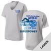 Fort Myers East Rotary - Women's PosiCharge ® RacerMesh ® V Neck Tee Thumbnail