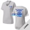 Fort Myers East Rotary - Women's PosiCharge ® RacerMesh ® V Neck Tee Thumbnail