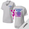 Fort Myers East Rotary - Women's PosiCharge ® RacerMesh ® V Neck Tee Thumbnail