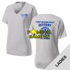 Fort Myers East Rotary - Women's PosiCharge ® RacerMesh ® V Neck Tee Thumbnail