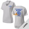 Fort Myers East Rotary - Women's PosiCharge ® RacerMesh ® V Neck Tee Thumbnail