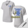 Fort Myers East Rotary - Women's PosiCharge ® RacerMesh ® V Neck Tee Thumbnail