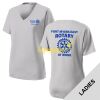 Fort Myers East Rotary - Women's PosiCharge ® RacerMesh ® V Neck Tee Thumbnail