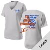 Fort Myers East Rotary - Women's PosiCharge ® RacerMesh ® V Neck Tee Thumbnail